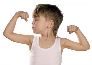 Developing children's muscles