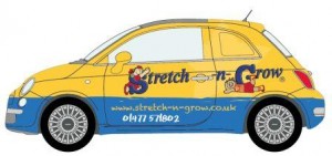 Stretch-n-Grow your business with this mobile promotion.