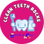 Children learn about looking after their teeth at Stretch-n-Grow classes.