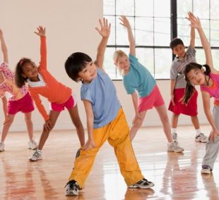 Streching youngsters
